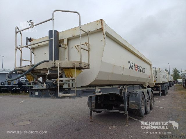 Savivartis puspriekabė Langendorf Kipper Stahlrundmulde 24m³