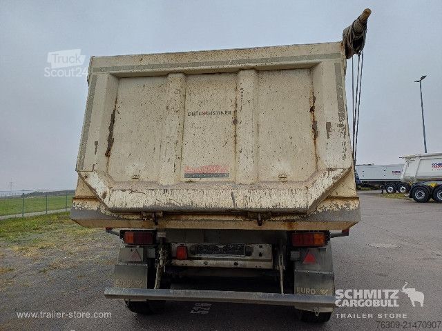 Savivartis puspriekabė Langendorf Kipper Stahlrundmulde 24m³