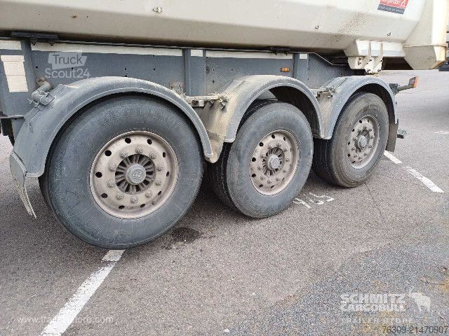 Savivartis puspriekabė Langendorf Kipper Stahlrundmulde 24m³