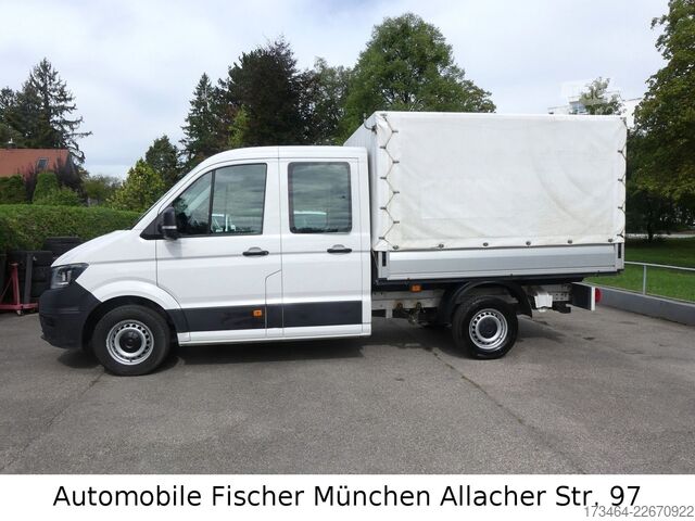 Фургон-шафа з фіранкою VW Crafter 35 Pritsche Plane DOKA L2 AHK 3,0t