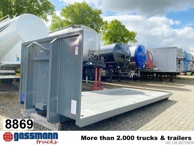 Kontejner s kavljem Abrollplattform