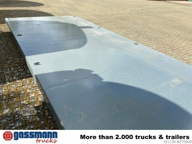 Kontejner s kavljem Abrollplattform