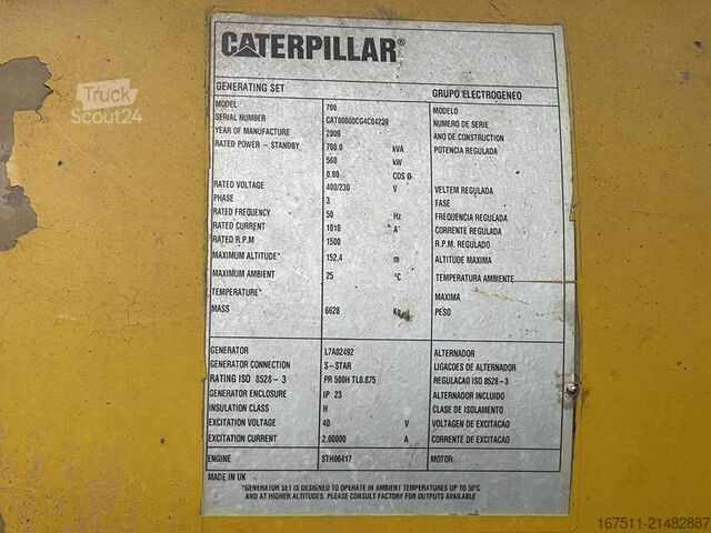 Aggregat CAT C 18 - 700