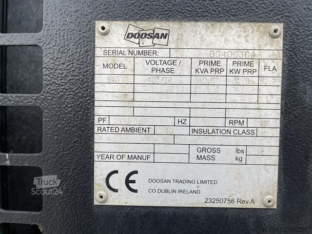 Aggregat Doosan G 40