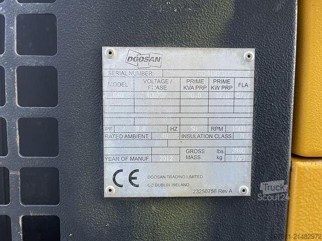 Aggregat Doosan G 40