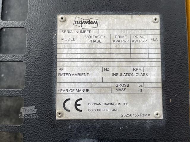 Aggregat Doosan G 40
