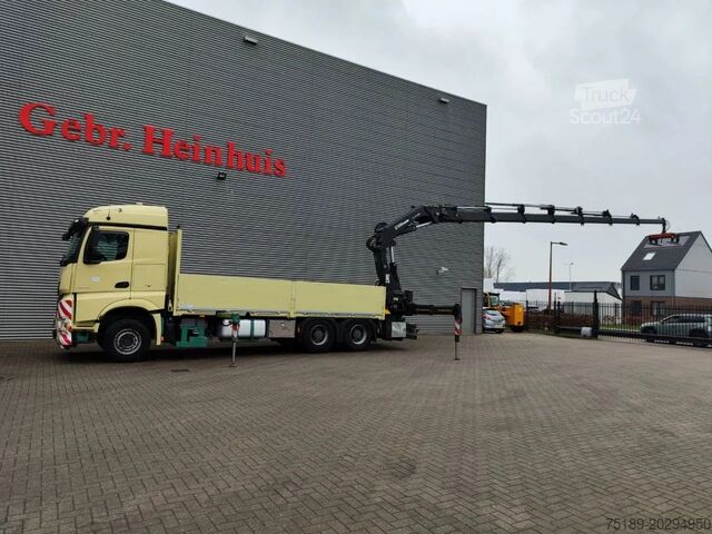 Vrachtwagen met kraan Hiab XS 377 Hipro 7 x Hydr. Hiab Rotated Clamp Merce...