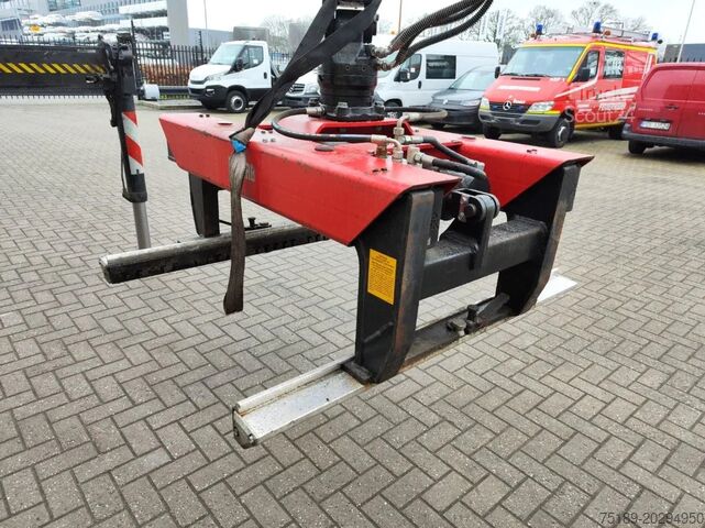 Vrachtwagen met kraan Hiab XS 377 Hipro 7 x Hydr. Hiab Rotated Clamp Merce...