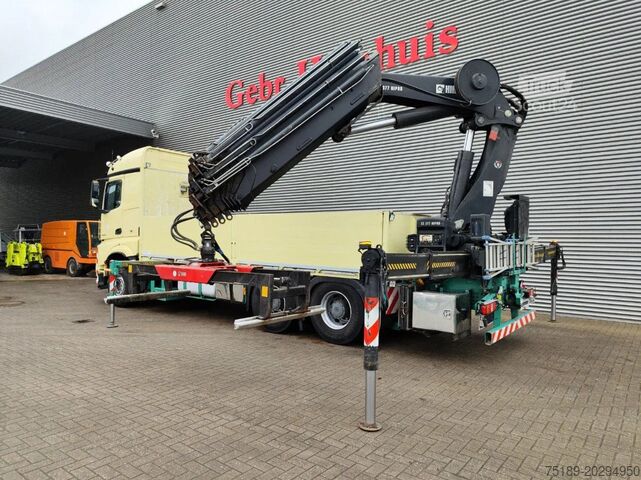 Vrachtwagen met kraan Hiab XS 377 Hipro 7 x Hydr. Hiab Rotated Clamp Merce...