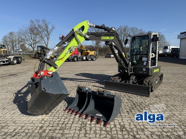 Rupsgraver Zoomlion ZE55GU, Greifer-u. Hammerhydr.,Klima,CE
