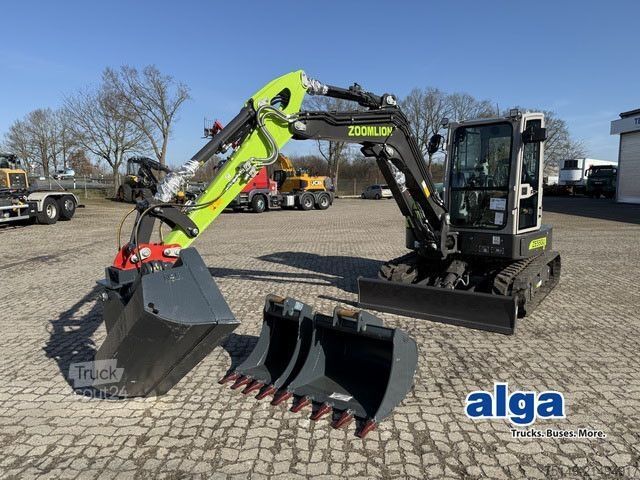 Minigraafmachine Zoomlion ZE55GU, Greifer-u. Hammerhydr.,Klima,CE
