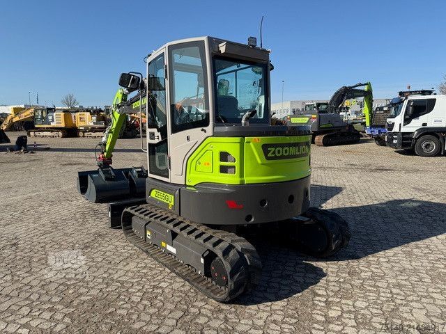 Minigraafmachine Zoomlion ZE55GU, Greifer-u. Hammerhydr.,Klima,CE