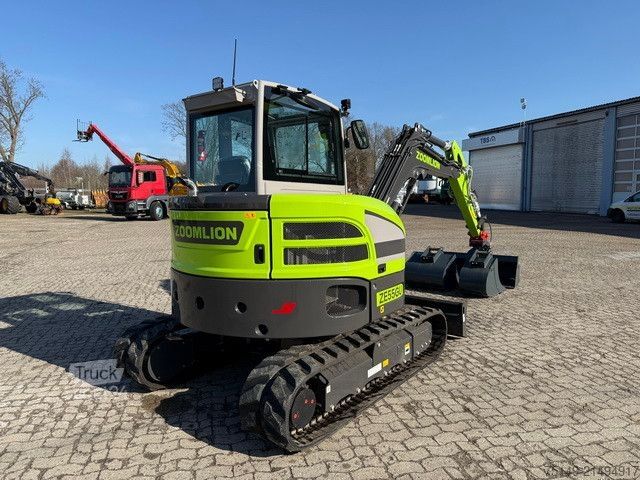 Minigraafmachine Zoomlion ZE55GU, Greifer-u. Hammerhydr.,Klima,CE