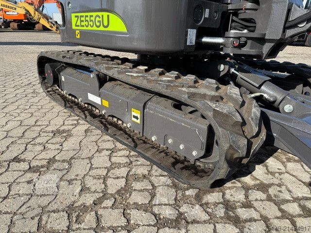 Minigraafmachine Zoomlion ZE55GU, Greifer-u. Hammerhydr.,Klima,CE