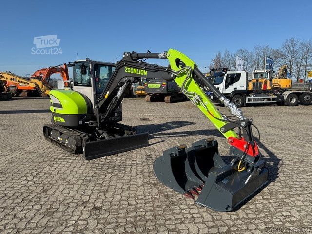 Rupsgraver Zoomlion ZE55GU, Greifer-u. Hammerhydr.,Klima,CE