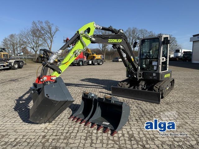 Minigraafmachine Zoomlion ZE55GU, Greifer-u. Hammerhydr.,Klima,CE