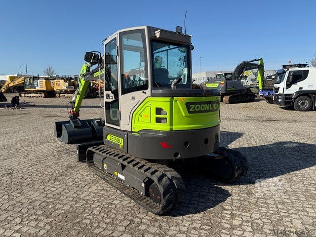 Minigraafmachine Zoomlion ZE55GU, Greifer-u. Hammerhydr.,Klima,CE