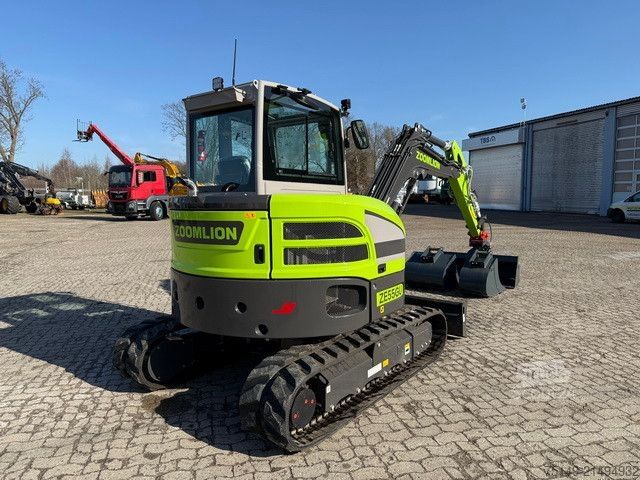 Minigraafmachine Zoomlion ZE55GU, Greifer-u. Hammerhydr.,Klima,CE