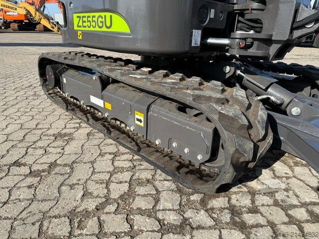 Minigraafmachine Zoomlion ZE55GU, Greifer-u. Hammerhydr.,Klima,CE