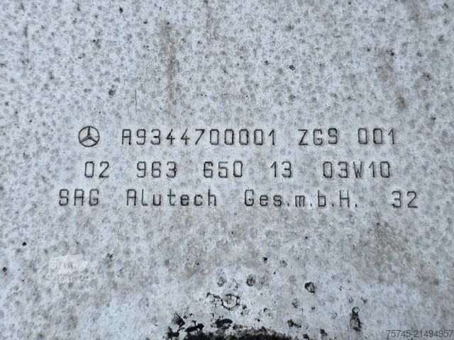 Standardni vlačilec MERCEDES-BENZ ACTROS 1854 V8 * RETARDER * TOP * 1A