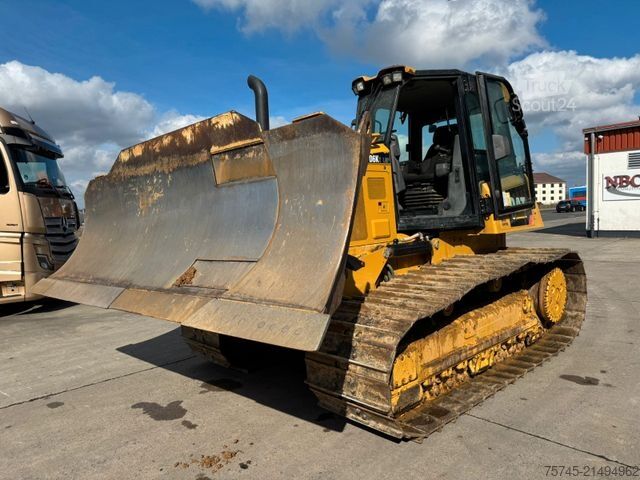 Road roller CATERPILLAR D6K LGP * 6 WEGESCHILD * KLIMA * SCHECKHEFT CAT
