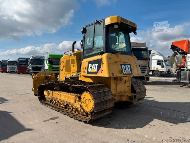 Road roller CATERPILLAR D6K LGP * 6 WEGESCHILD * KLIMA * SCHECKHEFT CAT