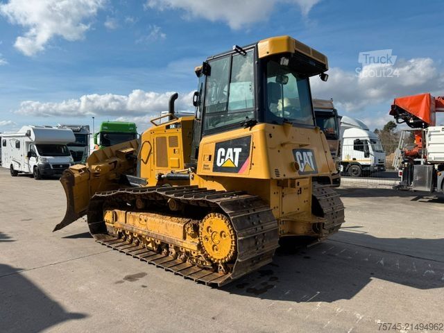 Road roller CATERPILLAR D6K LGP * 6 WEGESCHILD * KLIMA * SCHECKHEFT CAT
