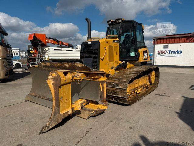 Road roller CATERPILLAR D6K LGP * 6 WEGESCHILD * KLIMA * SCHECKHEFT CAT