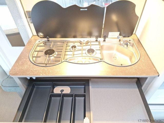 كرافان BÜRSTNER B66 480 TK Dusch-Paket, 1600kg, Radträger