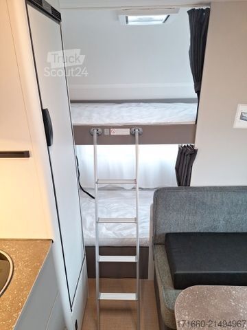 كرافان BÜRSTNER B66 480 TK Dusch-Paket, 1600kg, Radträger