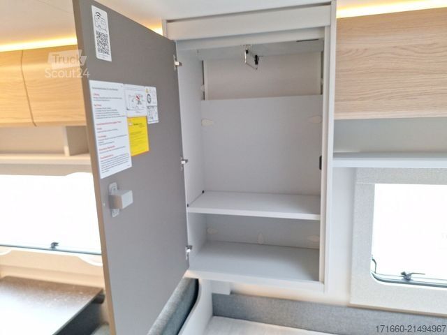 كرافان BÜRSTNER B66 480 TK Dusch-Paket, 1600kg, Radträger