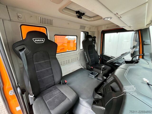 Trijų pusių savivartis sunkvežimis IVECO AD 260 T 410 Blatt/Blatt 6x6 MEILLER-3-S-Kipper