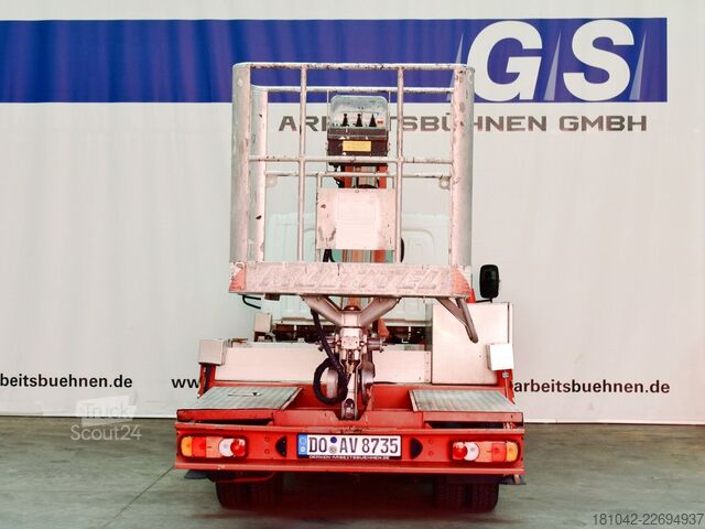 Lastebilmontert arbeidsplattform Multitel 160ALU (TÜV und UVV neu!)