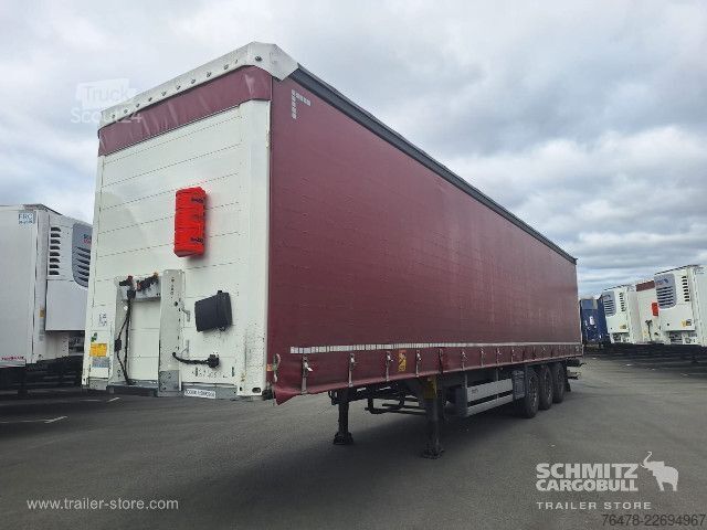 Atvērta puspiekabe ar tentu Schmitz Cargobull Curtainsider Standard Taillift