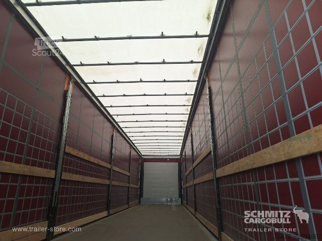 Atvērta puspiekabe ar tentu Schmitz Cargobull Curtainsider Standard Taillift