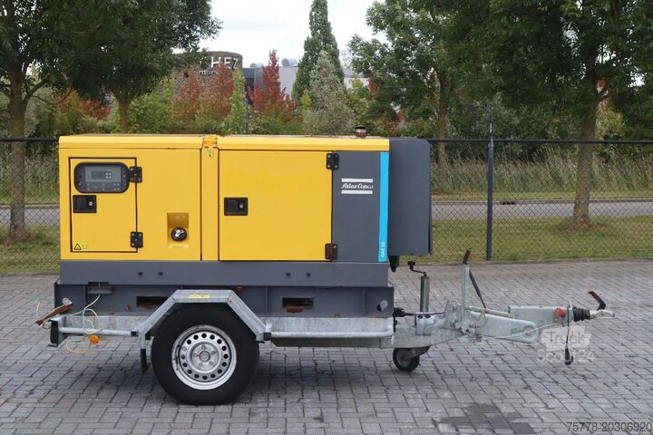 Agregát Atlas Copco QAS 30 ST3 | 30 KVA | CONVERTOR BROKEN