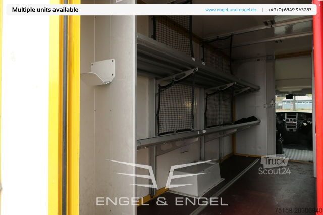 Vrachtwagen met bakwagen iveco Daily 35 S11 C30C AUTOMATIK KAMERA MAXI Regale DURCHGANG
