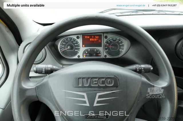 Vrachtwagen met bakwagen iveco Daily 35 S11 C30C AUTOMATIK KAMERA MAXI Regale DURCHGANG