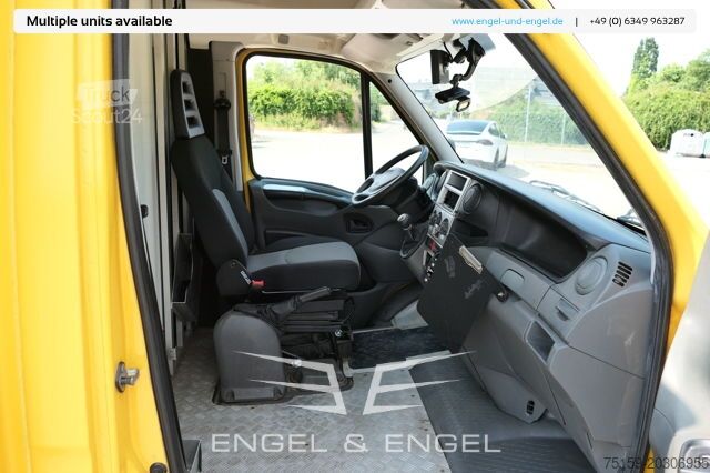 Vrachtwagen met bakwagen iveco Daily 35 S11 C30C AUTOMATIK KAMERA MAXI Regale LUFT