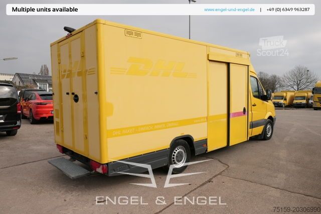Fourgon tôlé mercedes-benz SPRINTER 310 CDI MAXI EURO-5 KOFFER REGALE KAMERA DURCHGANG