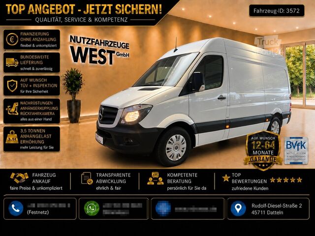 Βαν με ψηλή οροφή MERCEDES-BENZ Sprinter 316 CDI Hoch+Lang*L2-H2*1.Hand*Garantie