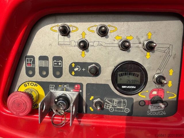 Kloubová teleskopická pracovní plošina Manitou 120 AETJC -  12m Gelenk-Teleskop-Arbeitsbühne