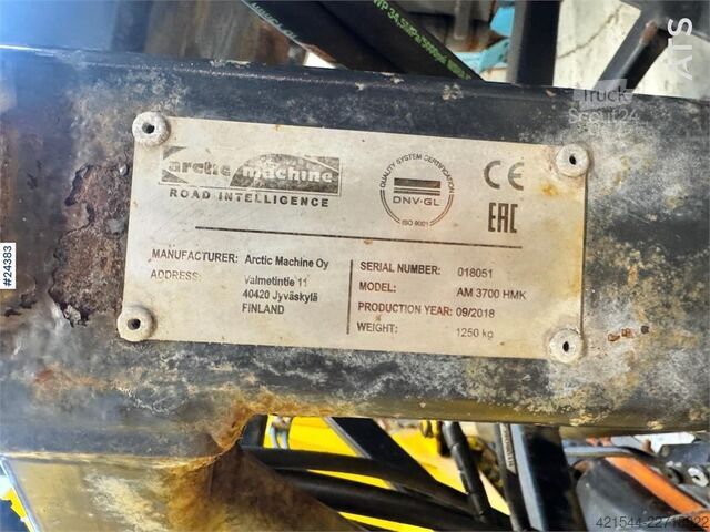 Tellefsdal K70 P3400 kombinerad snöplog Tellefsdal K70 P3400 Combination Snow Plow