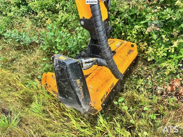 Weidemaaier Kronos Extendo 730 Pro with Muthing 140 flail mower