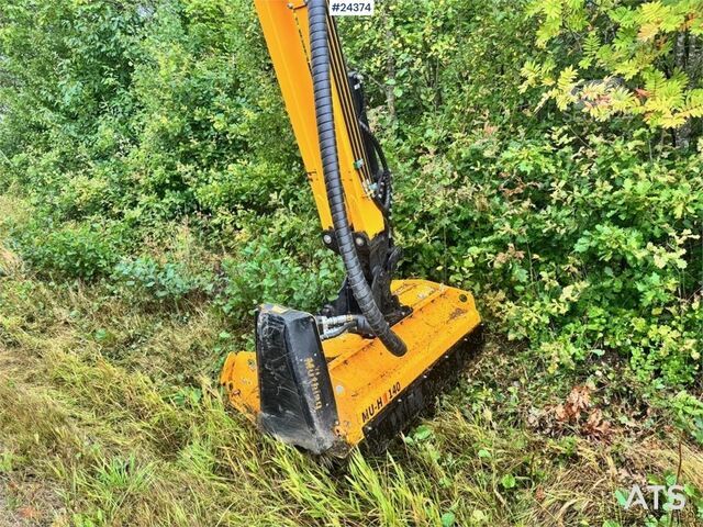 Weidemaaier Kronos Extendo 730 Pro with Muthing 140 flail mower