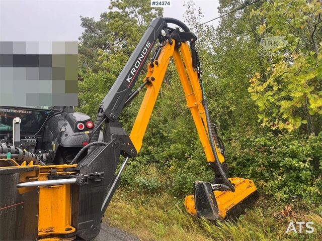 Weidemaaier Kronos Extendo 730 Pro with Muthing 140 flail mower
