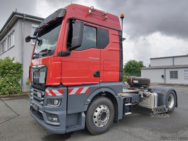 стандартен влекач MAN TGX 18.470 BL Kipphydraulik Retarder Alu