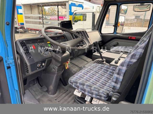 Grue montée sur camion MERCEDES-BENZ 1417 AK Allrad Palfinger Montagekran 17,7m 64TKM