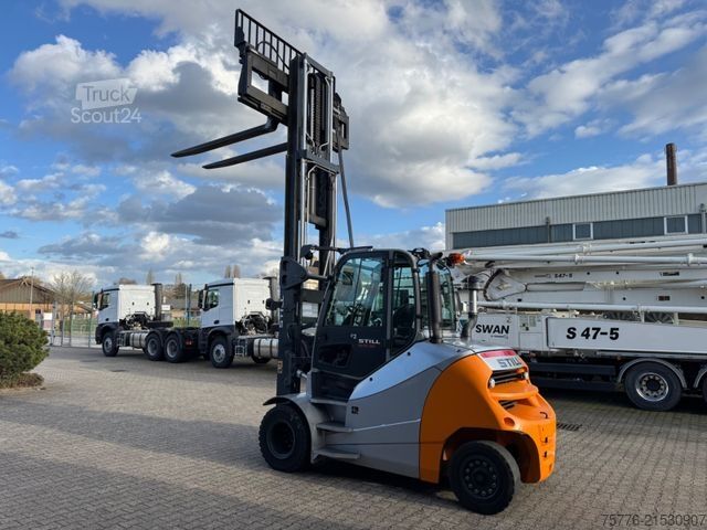 Frontgaffeltruck STILL RX 70-80  Diesel  4,75m H  Orig. 1.091h  8ton