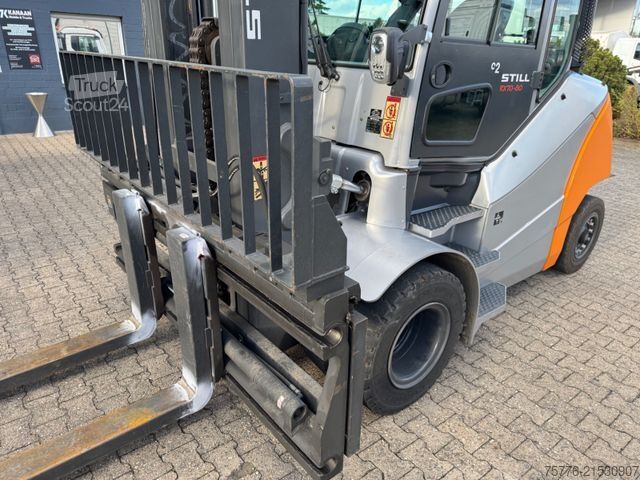 Frontgaffeltruck STILL RX 70-80  Diesel  4,75m H  Orig. 1.091h  8ton